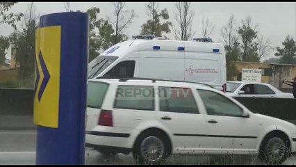 Report TV -Aksident zinxhir në autostradën Tiranë Durrës dhe në Kavajë