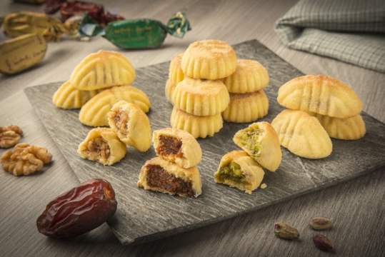 معمول العيد بالتمر الهش