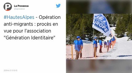 Génération identitaire jugé le 11 juillet pour ses opérations antimigrants dans les Alpes