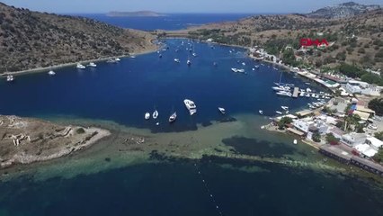 MUĞLA Bodrum'da tekne turlarına ilgi az