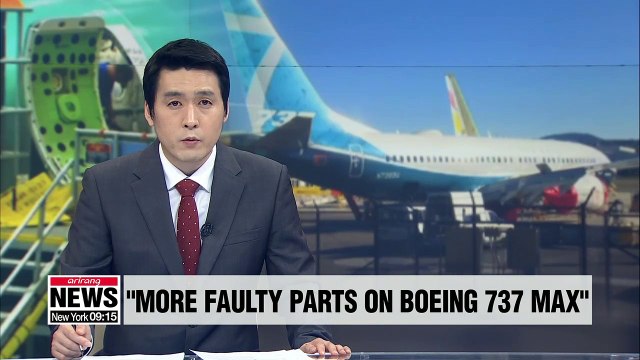 U.S. aviation regulator says Boeing 737 MAX may have faulty parts on wings
