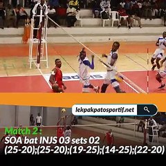 La SOA et l'ASEC vainqueurs du championnat  national