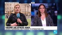 Trump in the UK: A ceremonial visit meant to strengthen diplomatic ties