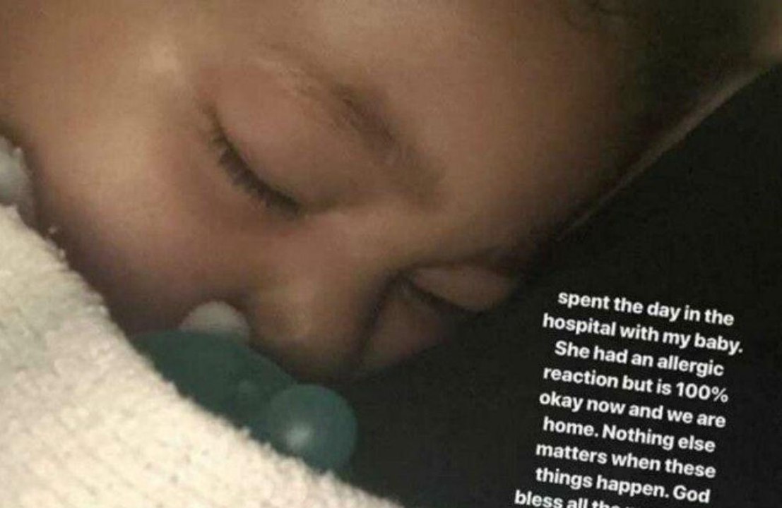 Kylie Jenners Tochter wurde ins Krankenhaus eingeliefert