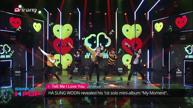 [Simply K-Pop] HA SUNG WOON(하성운) - Tell Me I Love You(오.꼭.말)