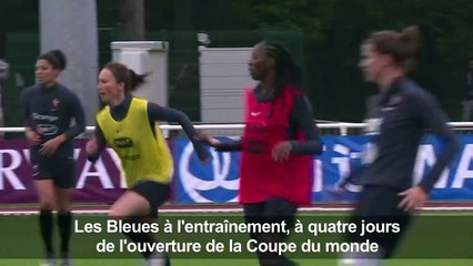 Entraînement des Bleues à J-4 du Mondial-2019