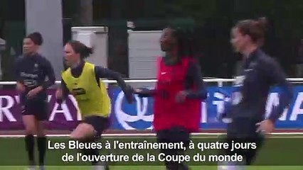 Entraînement des Bleues à J-4 du Mondial-2019