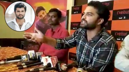 -Hero Vishwak Sen Press Meet In Vijayawada