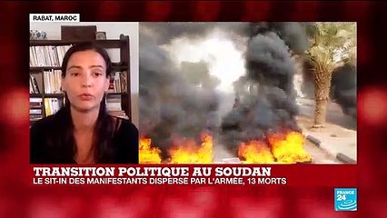 Les manifestants de Khartoum face à la violence de leur armée