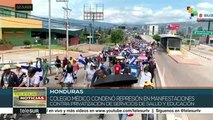Condenan médicos hondureños represión del gobierno a manifestantes