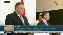 Mike Pompeo: EE.UU., dispuesto a dialogar con Irán sin condiciones