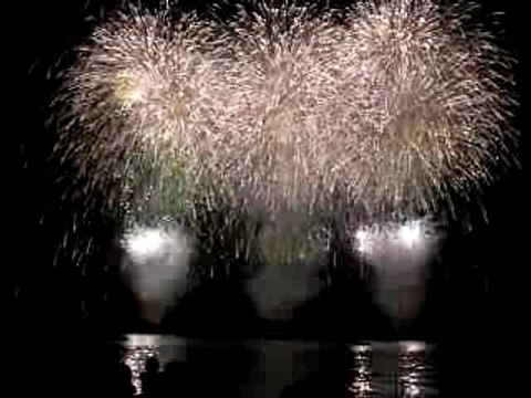 Lac de Lugano Fête National Suisse 1er Aout 2007