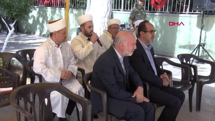 Gaziantep'te bayram arifesinde şehitlik ziyareti