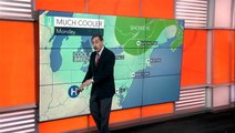 Cool in the East to start the week, where are tropical rains headed?