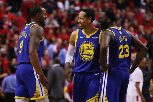 Warriors Win NBA Finals Game 2 to Tie Series With Raptors