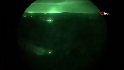 Milli ATAK taarruz helikopterleri, terör hedeflerini böyle vurdu