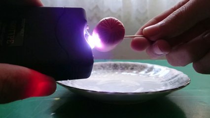 5000 Voltluk Elektro Şok VS Sosis