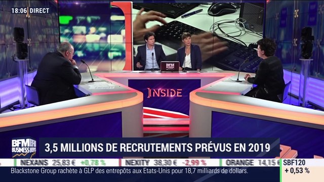 Emploi: 3,5 millions de recrutements prévus en 2019 - 03/06