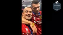 Liverpool players celebrations after champions league final