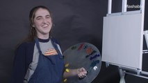 Filmmaker Rachel Sweeney paints herself happy — The Bob Ross Challenge