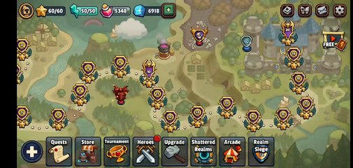 Realm Defense - Hero Legends : World 1 Level 19