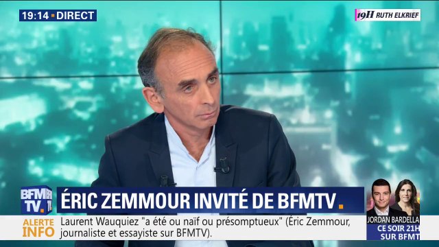 Eric Zemmour: Il faut une union des droites