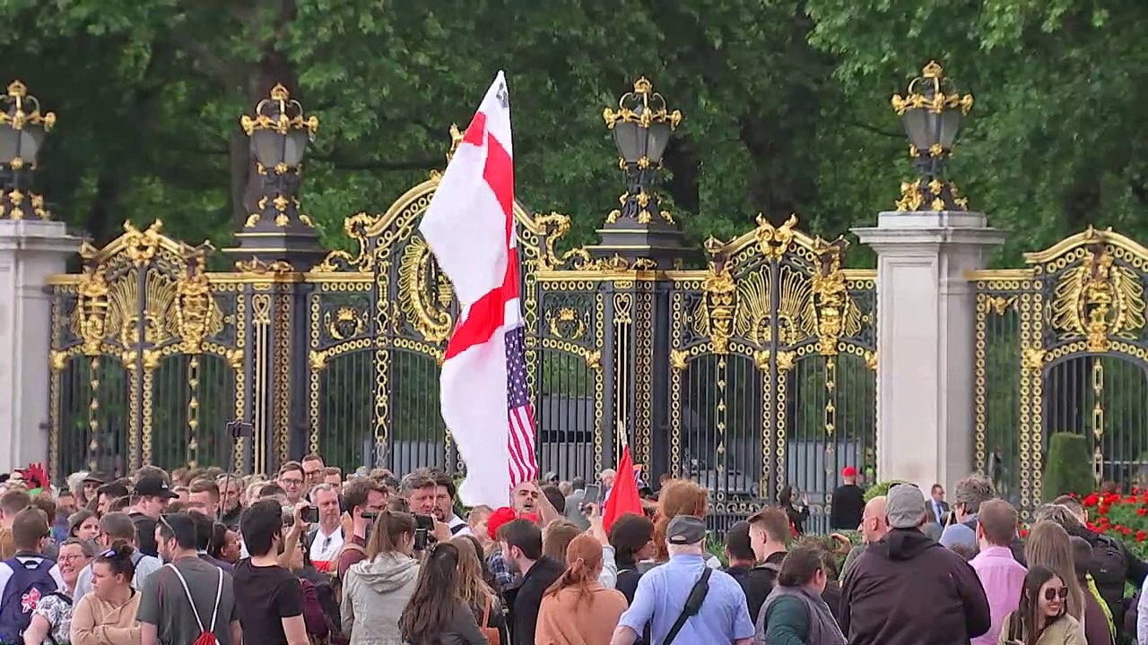 Protestors out for Trump state visit