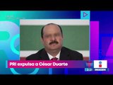 El PRI expulsa a César Duarte, exgobernador de Chihuahua | Noticias con Yuriria Sierra