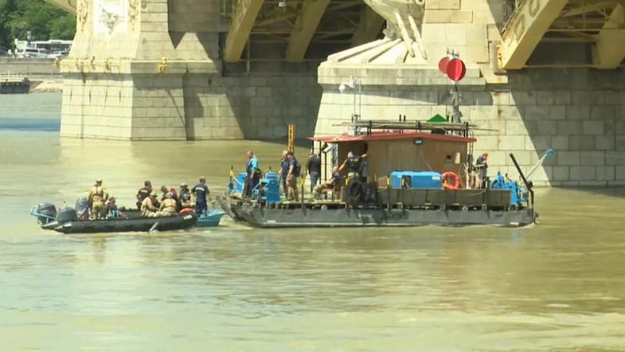 Schiffsunglück: Leiche 100 km südlich von Budapest gefunden