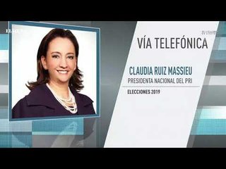PRI cumplió el reto de mantener el registro, asegura Claudia Ruiz Massieu