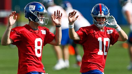 Battista: 'No division' of first-team reps for Eli Manning, Daniel Jones