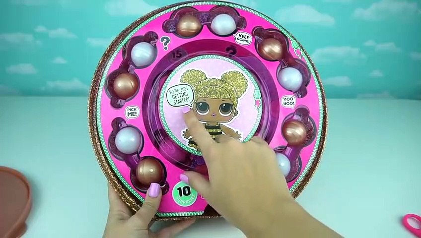 bola gigante de lol surprise con 50 sorpresas