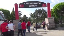 Kahramankazan'da şehitlik ziyareti