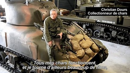 Il collectionne les chars de la Seconde Guerre mondiale