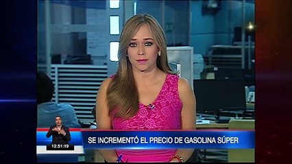 Alza en galón de gasolina súper en USD 0,26