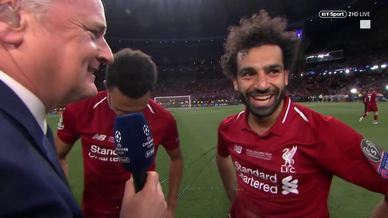 Players in tears! Incredible scenes at the final whistle as Liverpool win a SIXTH Champions League