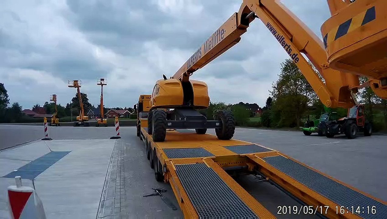 16 meter tele-gelenk-bühne