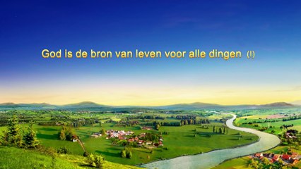 Gods woord ‘God Zelf, de unieke VII God is de bron van leven voor alle dingen (I)’ Deel drie