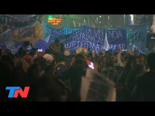 #NiUnaMenos: marcha desde el Congreso hasta Plaza de Mayo