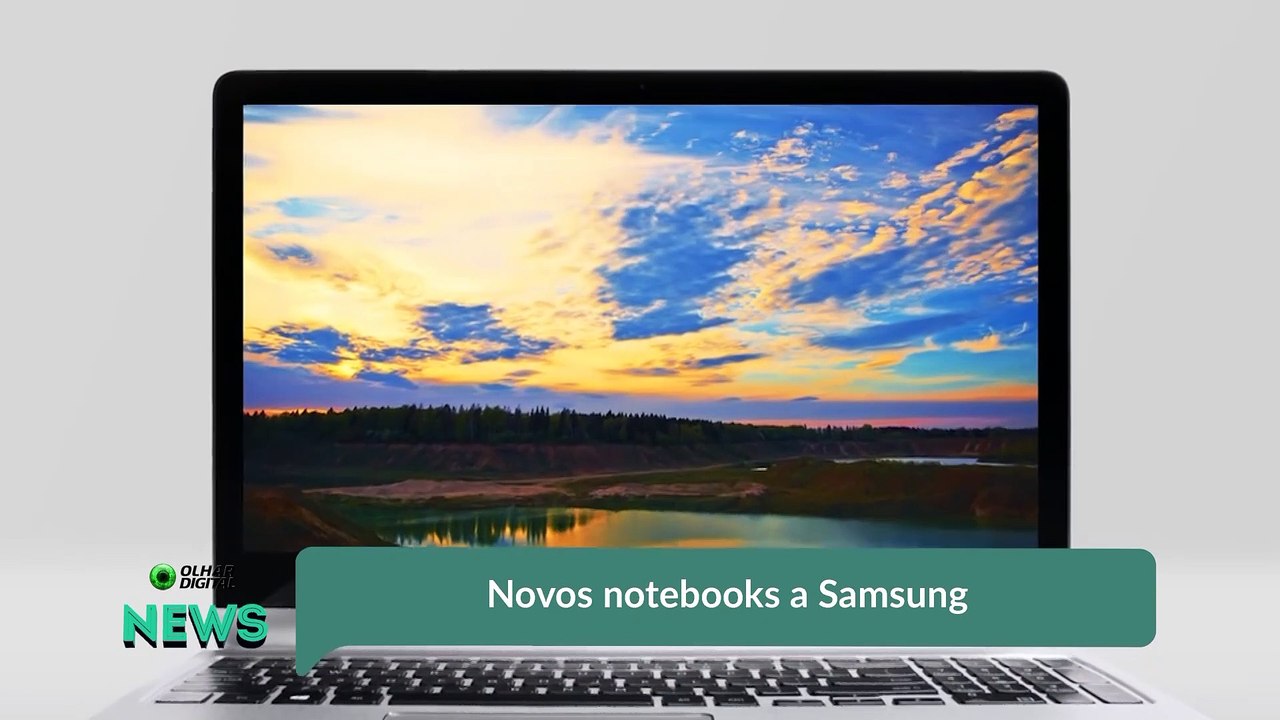 Novos notebooks a Samsung