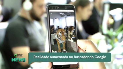 Realidade aumentada no buscador do Google