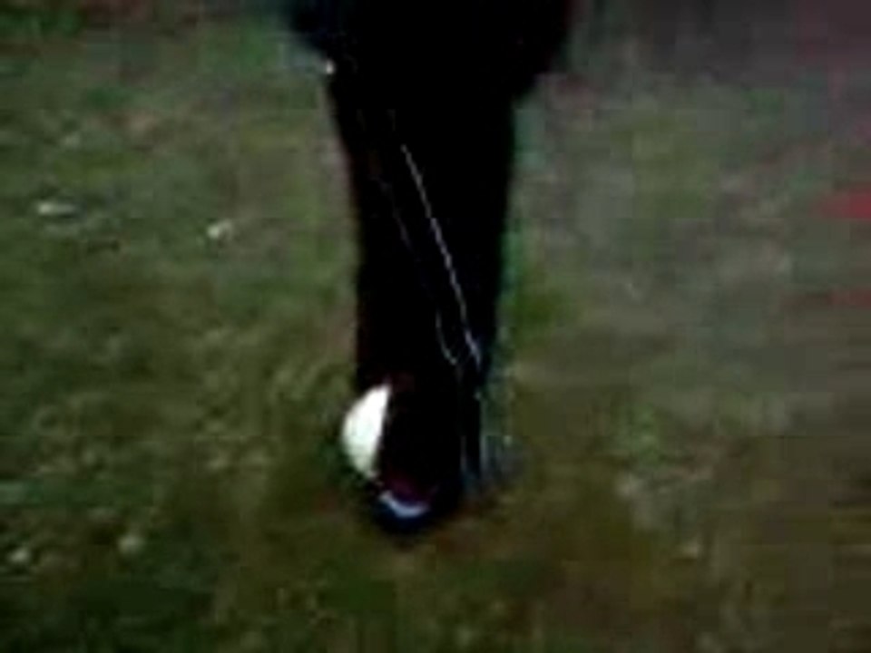 un salto avec un ballon