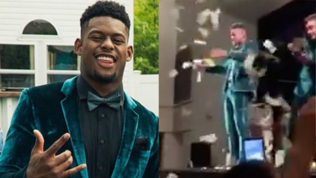 Juju Smith-Schuster CRASHES HS Prom, Makes It RAIN & Starts F AB!” Chant