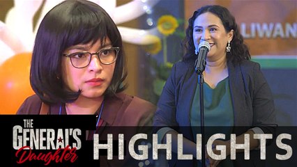 Rhian disguises as a reporter | The General's Daughter