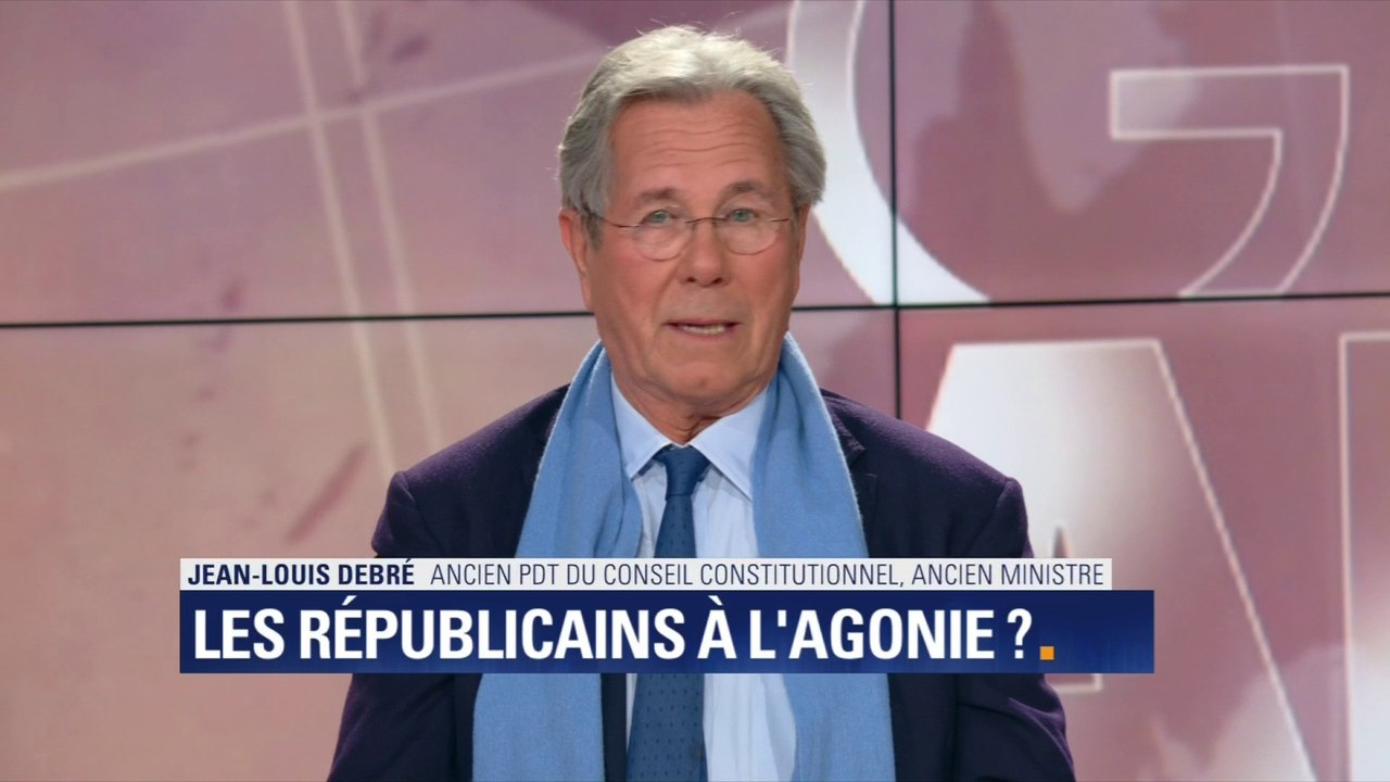 Jean-Louis Debré: "Qui a tué Les Républicains? Fillon, qui était candidat" à la dernière présidentielle
