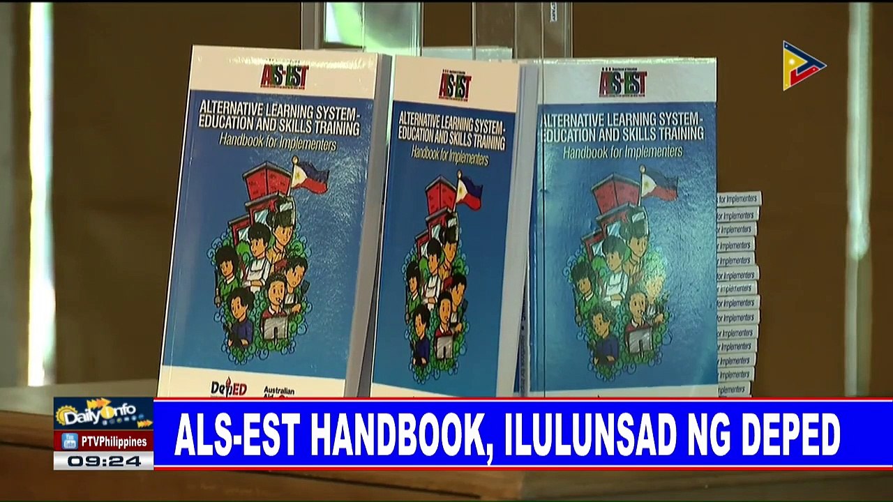 ALS-EST handbook, ilulunsad ng DepEd