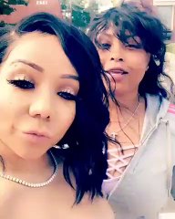 Tiny shouts out Shekinah for her birthday