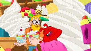 Morphle Eats too Much Ice Cream - My Magic Pet Morphle | Cartoons For Kids |  After School