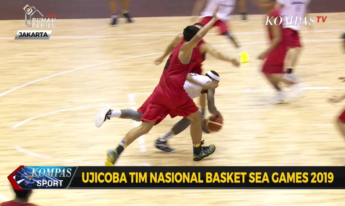 Ujicoba Tim Nasional Basket Sea Games 2019