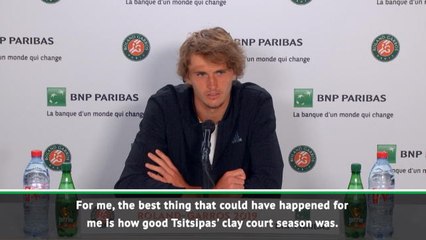 Zverev happy that Tsitsipas has grabbed people's attention